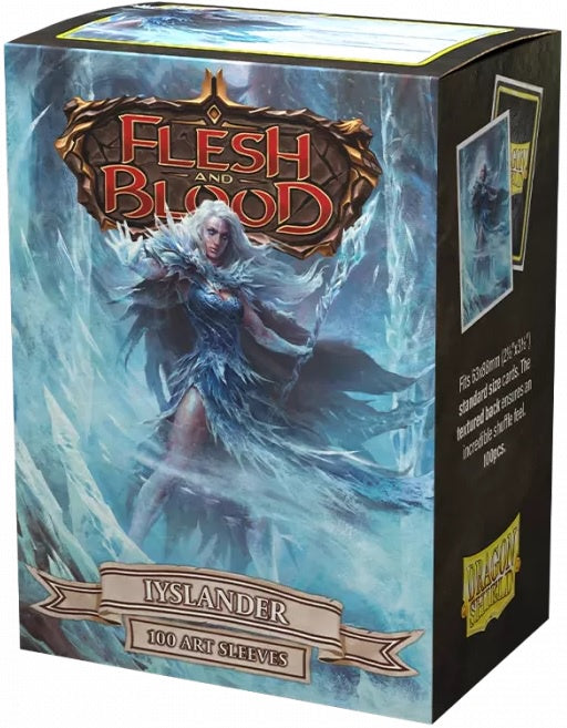 Dragon Shield Sleeves Box 100 Matte Art Flesh and Blood Uprising Iyslander