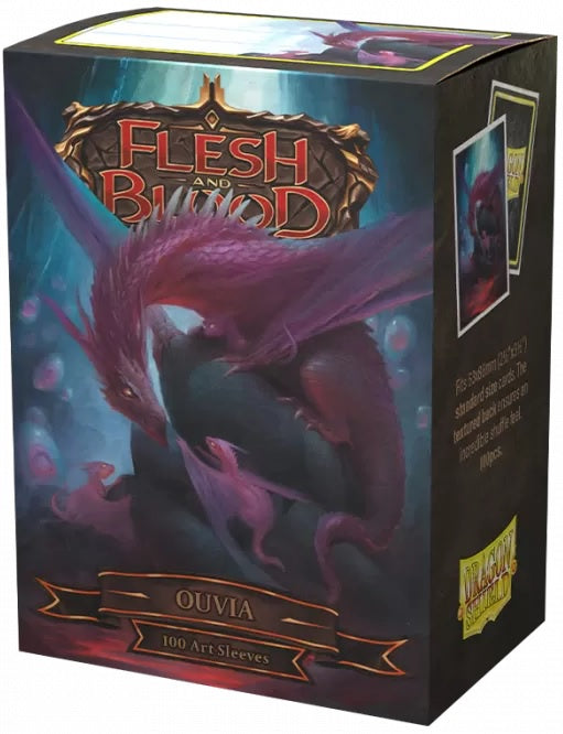 Sleeves Dragon Shield Box 100 MATTE Art Flesh and Blood Ouvia