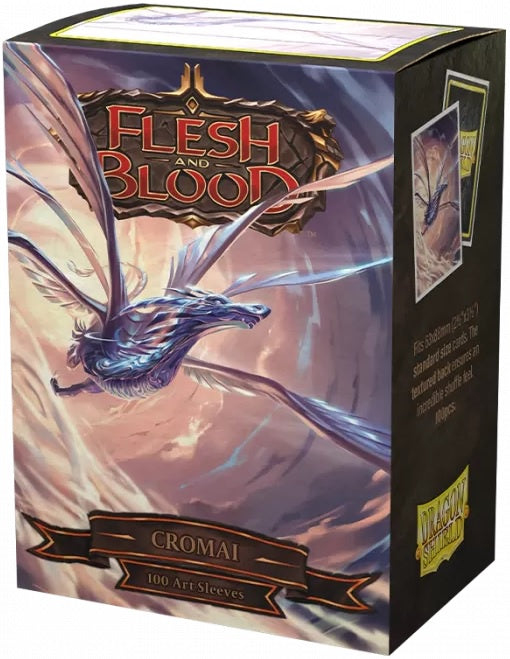 Sleeves Dragon Shield Box 100 Matte Art Flesh and Blood Cromai