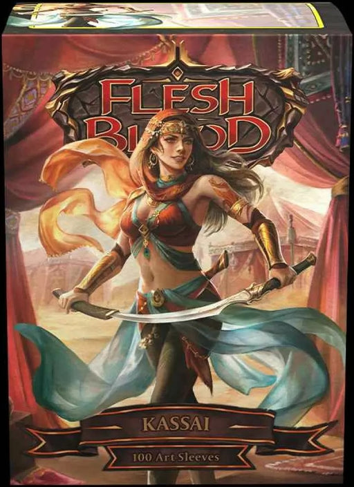 Dragon Shield Sleeves Box 100 Matte Art Flesh and Blood Kassai