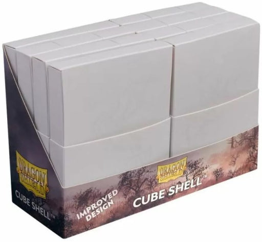 Deck Box Dragon Shield Cube Shell Ashen White