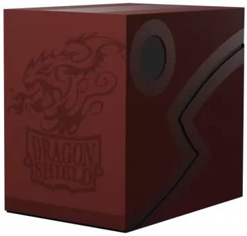 Deck Box Dragon Shield Revised Double Shell - Blood Red/Black