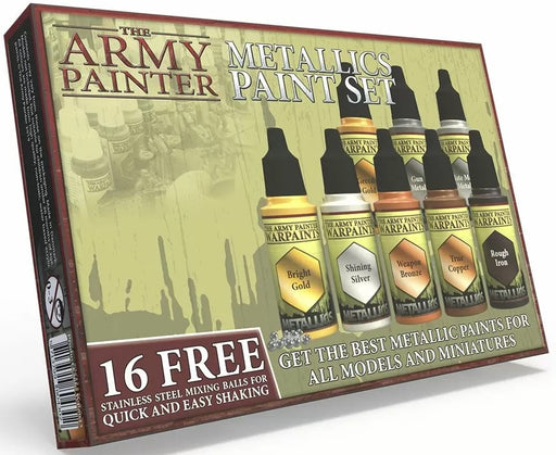 Army Painter Paint Set Metallics Paint Set