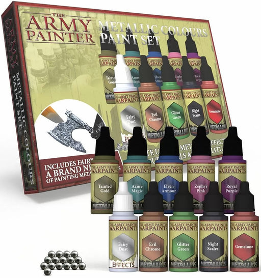 Army Painter Paint Set Warpaints Metallic Colours Paint Set