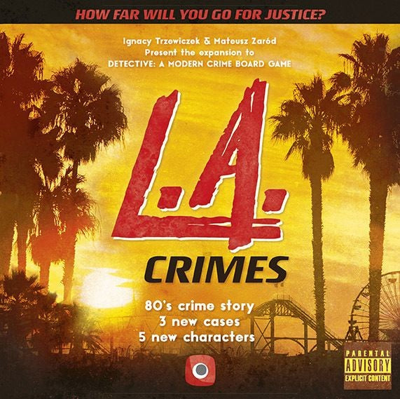 Detective: A Modern Crime Board Game LA Crimes