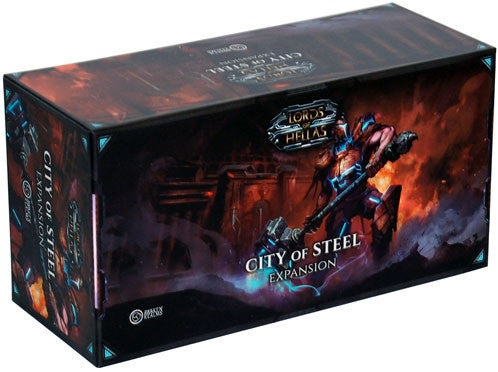 Lords of Hellas City of Steel 6th Player Expansion with Board