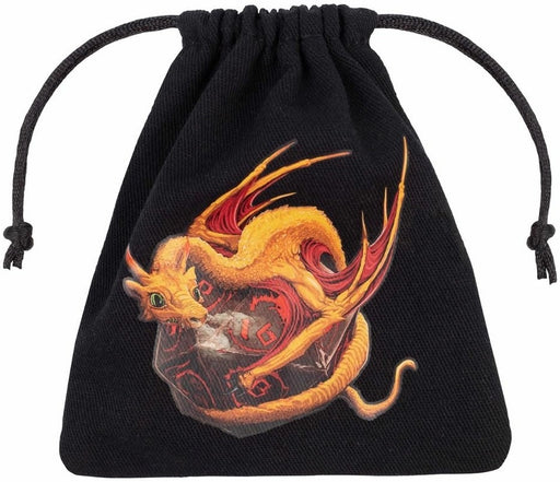 Q Workshop Dragon Black & Adorable Dice Bag