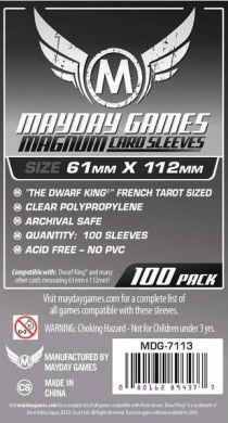 Mayday Games "Dwarf King" French Tarot Card Sleeves Magnum - 61 x 112mm (100)