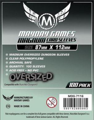 Mayday Games "Munchkin Dungeon Sleeves" Magnum Oversized - 87 x 112mm (100)