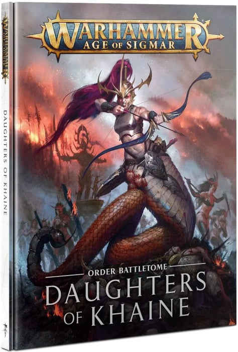 Age of Sigmar Battletome Daughters of Khaine Old Version