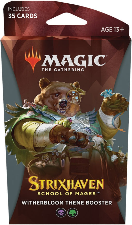 Magic the Gathering Strixhaven School of Mages Theme Booster Witherbloom