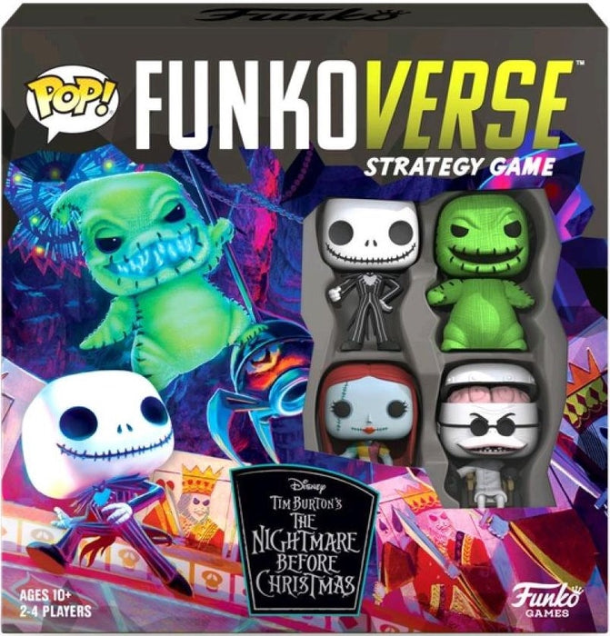 Funkoverse - The Nightmare Before Christmas 100 4 -Pack Expandalone Strategy Board Game