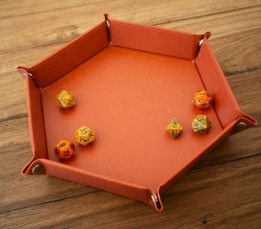 LPG Hex Dice Tray 8" Red