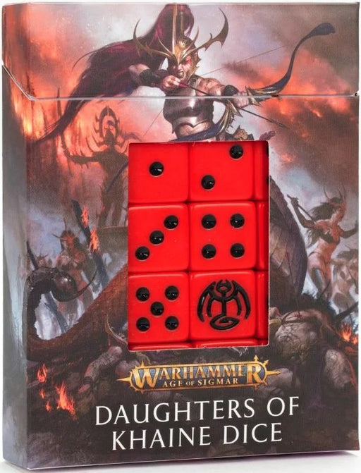 Age of Sigmar Daughters of Khaine Dice Set 85-23