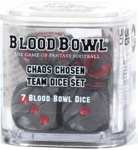Blood Bowl Chaos Chosen Dice Set