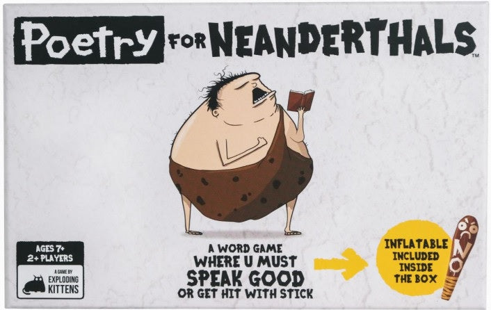 Poetry For Neanderthals (By Exploding Kittens)