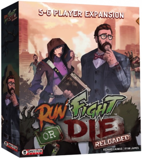 Run Fight or Die Reloaded 5-6 Player Expansion
