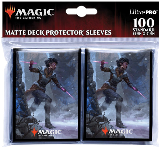Ultra Pro Kaldheim 100ct Sleeve featuring Kaya the Inexorable for Magic: The Gathering