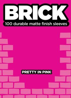 Legion Brick Pretty In Pink Matte Sleeves (100)