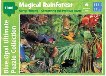 Garry Fleming Magical Rainforest 1000pc Jigsaw Puzzle