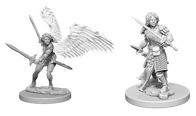 D&D Nolzurs Marvelous Unpainted Miniatures Aasimar Female Paladin