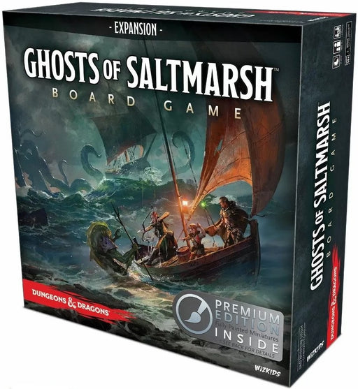 Dungeons & Dragons Ghosts of Saltmarsh Adventure System Board Game Premium Edition Expanion
