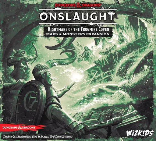 Dungeons & Dragons Onslaught Nightmare of the Frogmire Coven Maps & Monsters Expansion
