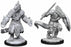 D&D Nolzurs Marvelous Unpainted Miniatures Lizardfolk Barbarian & Lizardfolk Cleric