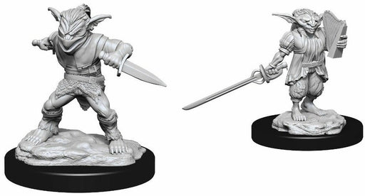 D&D Nolzurs Marvelous Unpainted Miniatures Male Goblin Rogue & Female Goblin Bard