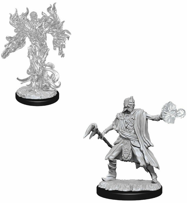 D&D Nolzurs Marvelous Unpainted Miniatures Allip & Deathlock