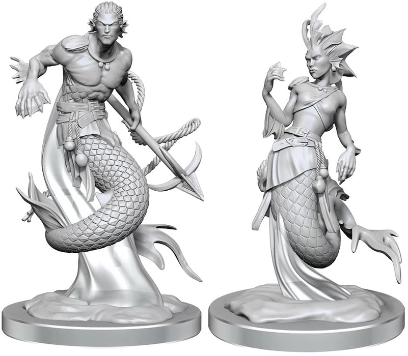 D&D Nolzurs Marvelous Unpainted Miniatures Merfolk