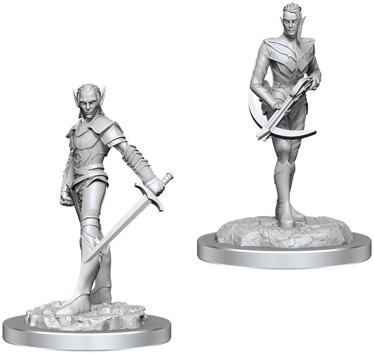 D&D Nolzurs Marvelous Miniatures Drow Fighters