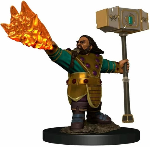 D&D Premium Painted Figures Dwarf Cleric Male