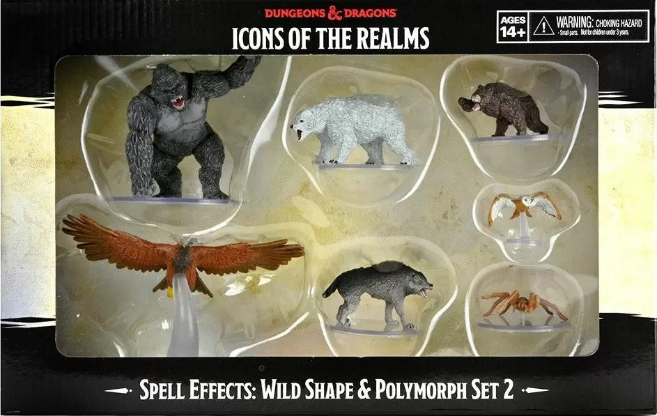 D&D Icons of the Realms Wild Shape & Polymorph Set 2