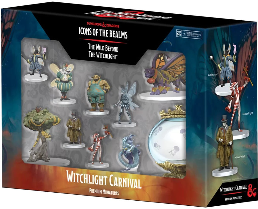 D&D Icons of the Realms Miniatures The Wild Beyond the Witchlight - Witchlight Carnival Premium Set