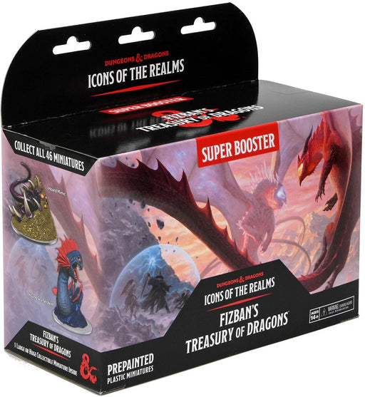 D&D Icons of the Realms Miniatures Fizban's Treasury of Dragons Super Booster