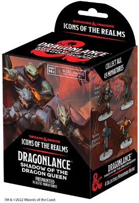 D&D Icons of the Realms Dragonlance Shadow of the Dragon Queen Booster