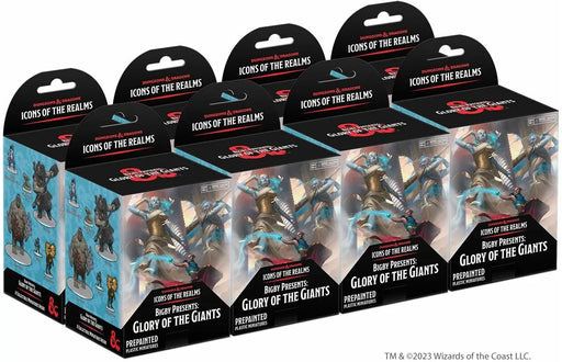 D&D Icons of the Realms Bigby Presents Glory of the Giants Booster Brick