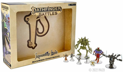 Pathfinder Battles Impossible Lands Accursed Constructs Boxed Set