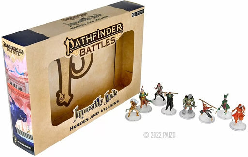 Pathfinder Battles Impossible Lands Heroes and Villains Boxed Set