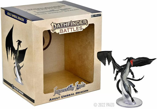 Pathfinder Battles Impossible Lands Adult Umbral Dragon Boxed Figure