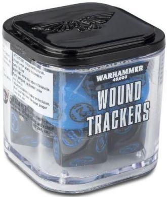 Warhammer 40,000 Wound Trackers Blue / Black 40-47