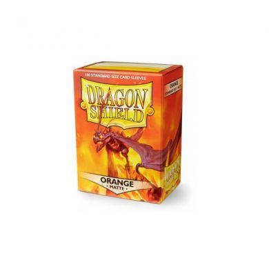 Dragon Shield 100 Count Standard Matte Sleeve: Orange