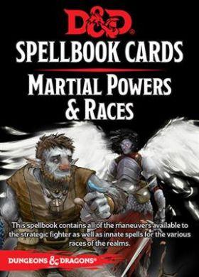 D&D Spellbook Cards: Martial Powers & Races Revised 2017 Edition