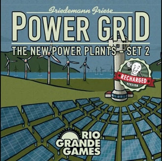 Power Grid Recharged  The New Power Plants Set 2 Expansion