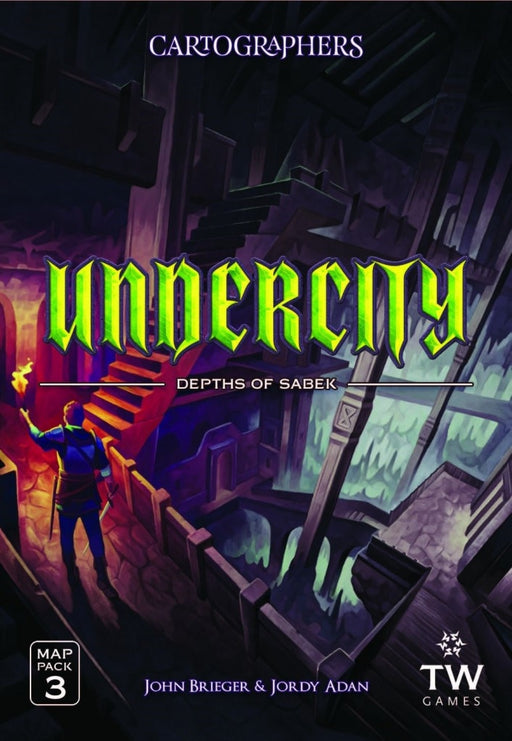 Cartographers Heroes Map Pack 3 Undercity