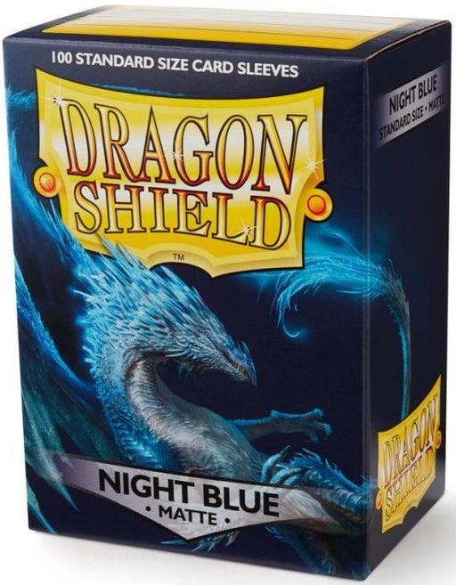 Dragon Shield - Box 100 - MATTE Night Blue