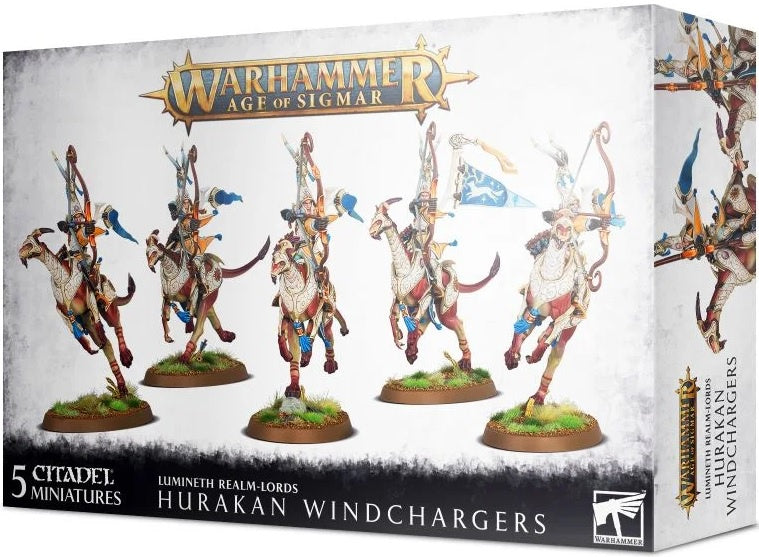 Age of Sigmar Lumineth Realm-lords Hurakan Windchargers 87-21