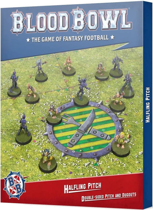 Blood Bowl Halfling Pitch: Double-sided Pitch and Dugouts