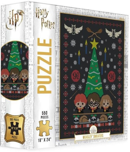 The Op Puzzle Harry Potter Weasley Sweaters Puzzle 550 pieces